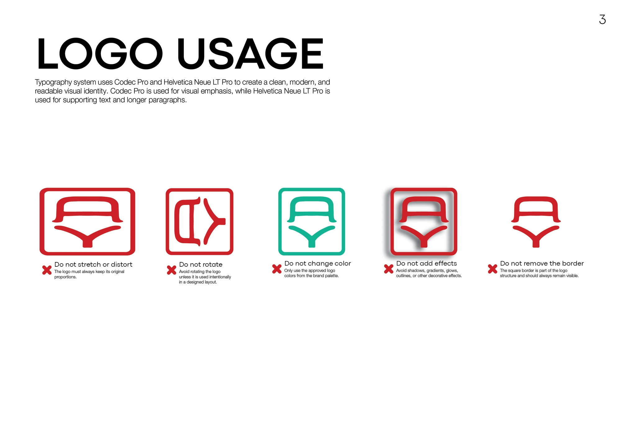 Aaron Yuson brand guidelines page 5
