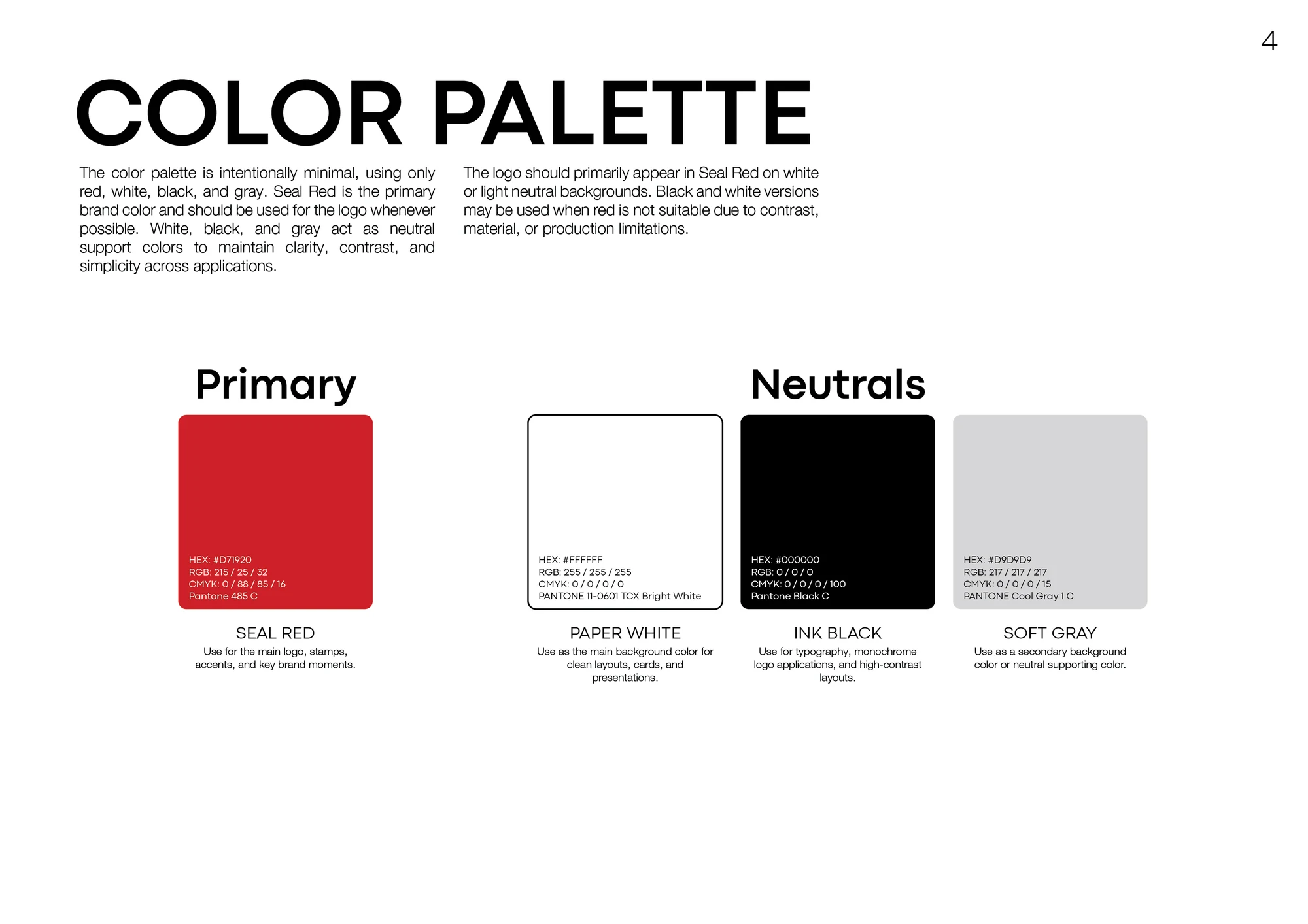 Aaron Yuson brand guidelines page 6